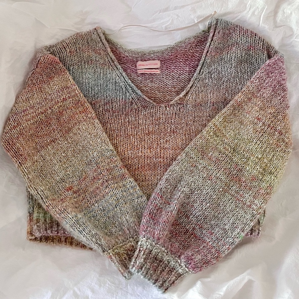 Urban Outfitters Rainbow Lyra Sweater